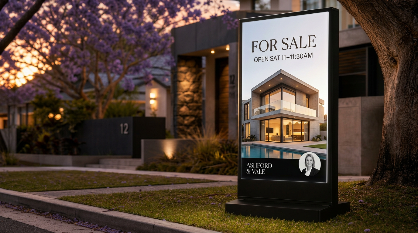 Curb Media pilot install — Mosman, NSW